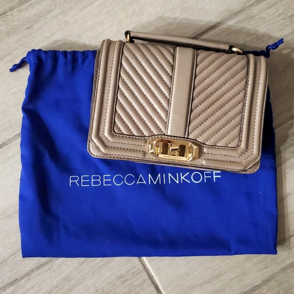 Rebecca Minkoff Love Mini Chevron Crossbody